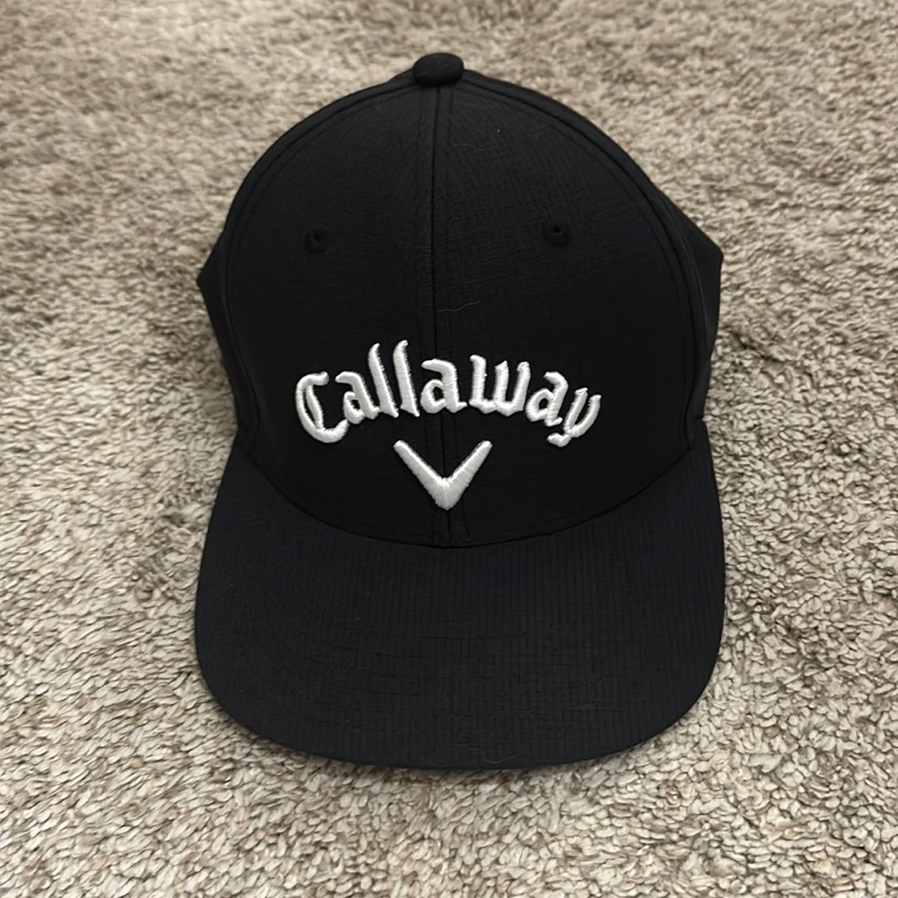 Callaway black men’s golf adjustable hat.